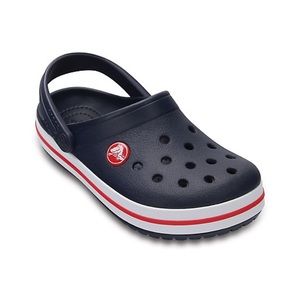 CROCS Navy / Red Racing Stripe Kid’s Rubber Clogs